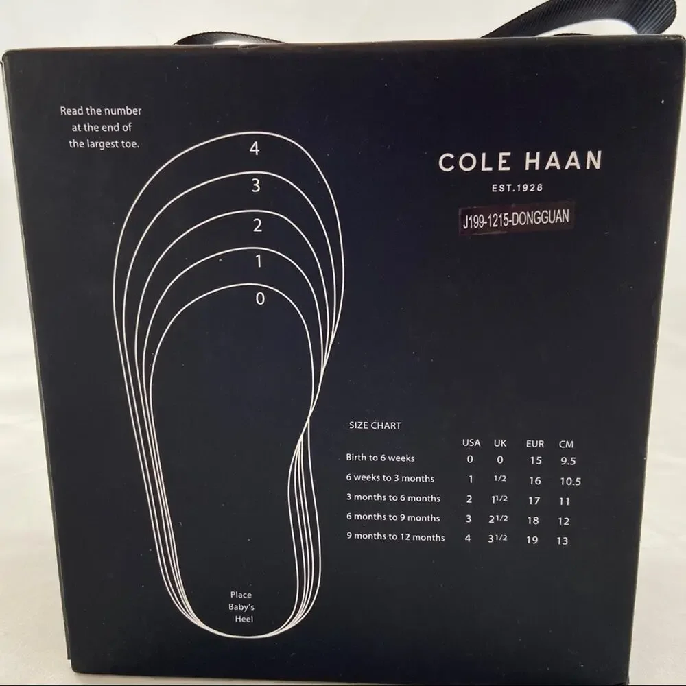 Cole Haan Baby Shoes SZ 1 Lobster Pinch Weekender Baby Loafers New in Box Pink
